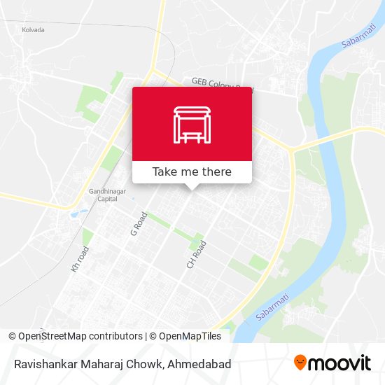 Ravishankar Maharaj Chowk map