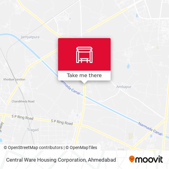 Central Ware Housing Corporation map