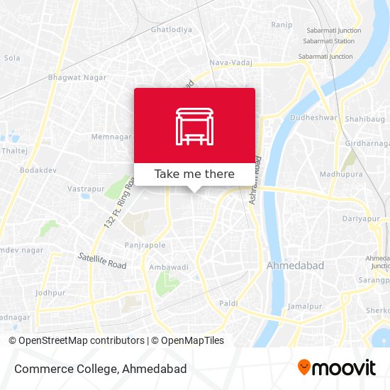 Commerce College map