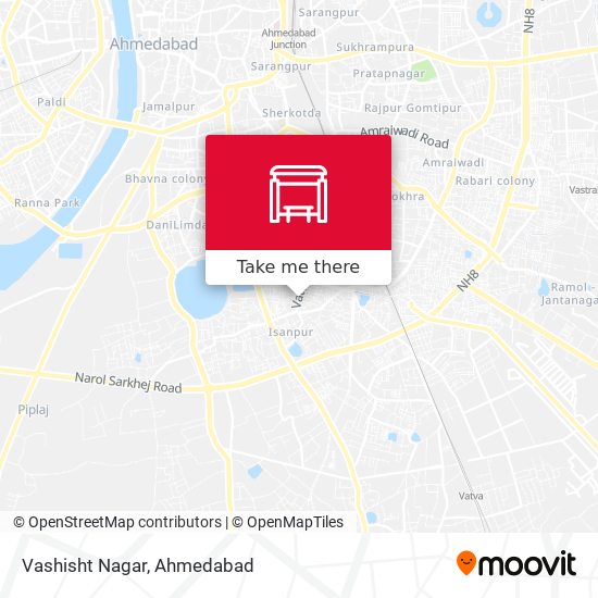 Vashisht Nagar map