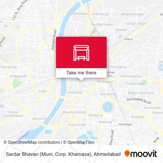 Sardar Bhavan (Muni. Corp. Khamasa) map
