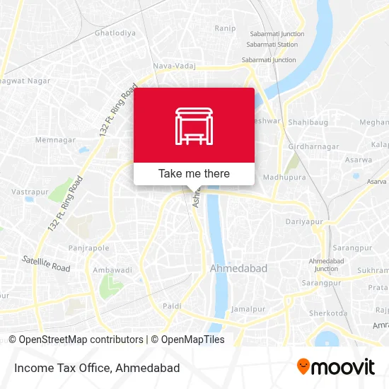 Income Tax Office map