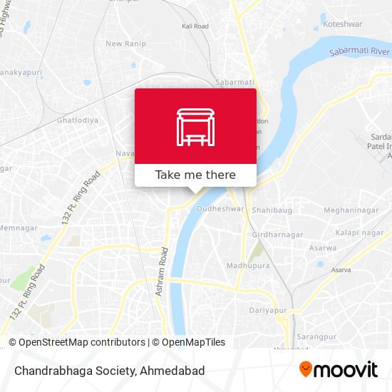 Chandrabhaga Society map