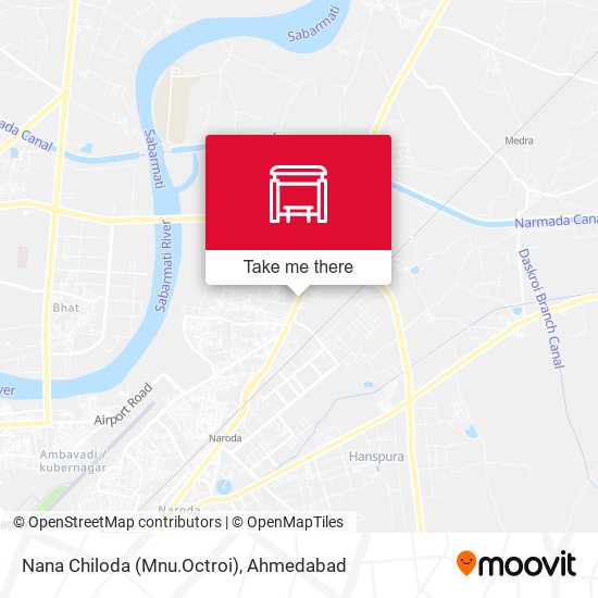 Nana Chiloda (Mnu.Octroi) map