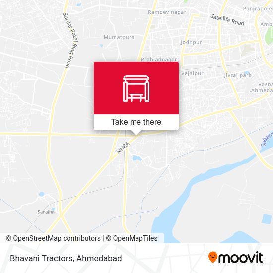 Bhavani Tractors map