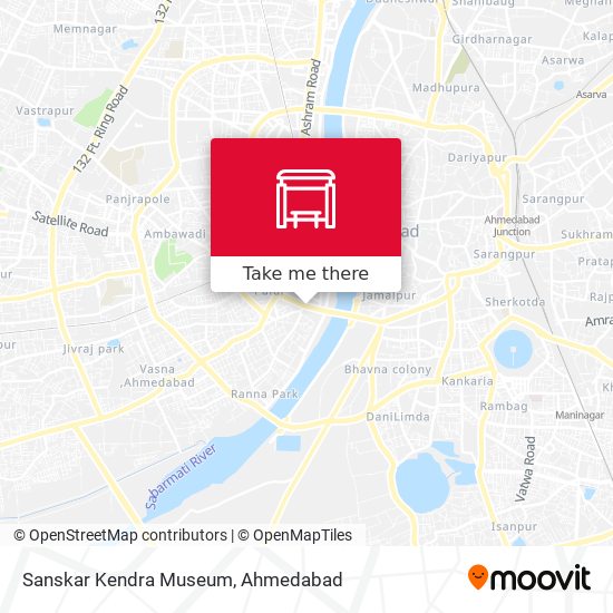 Sanskar Kendra Museum map