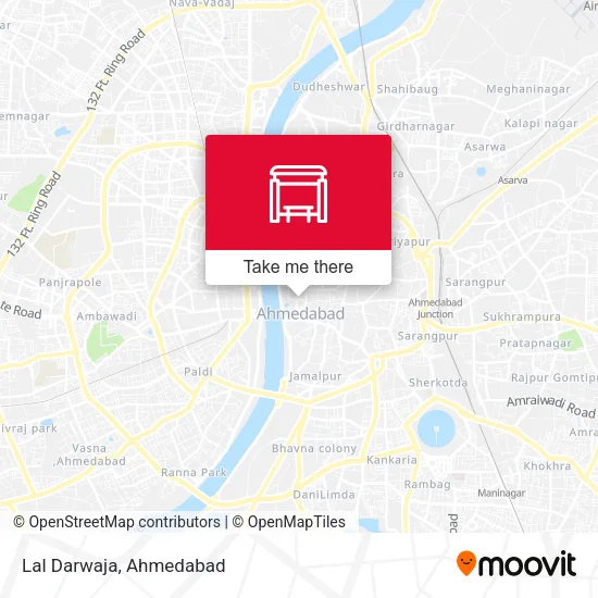 Lal Darwaja map