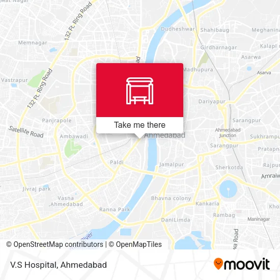 V.S Hospital map