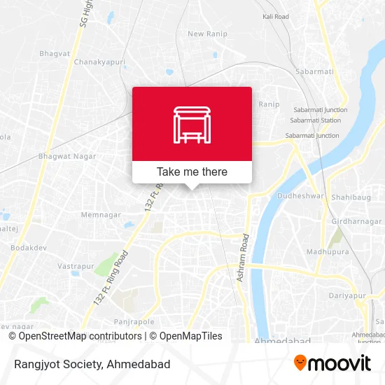 Rangjyot Society map