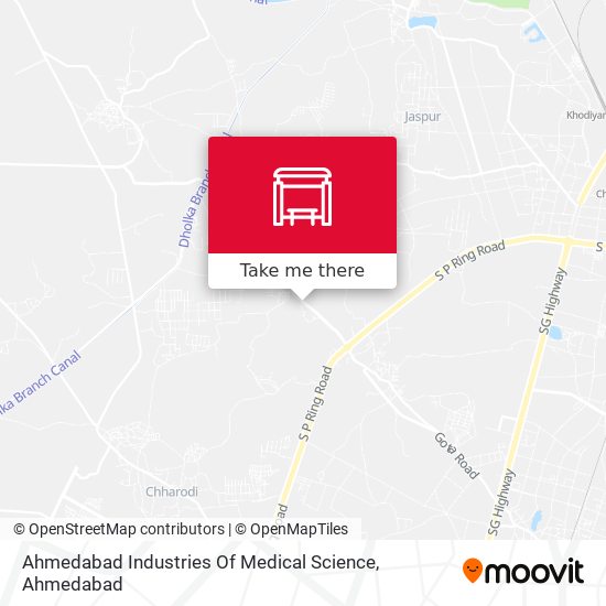 Ahmedabad Industries Of Medical Science map