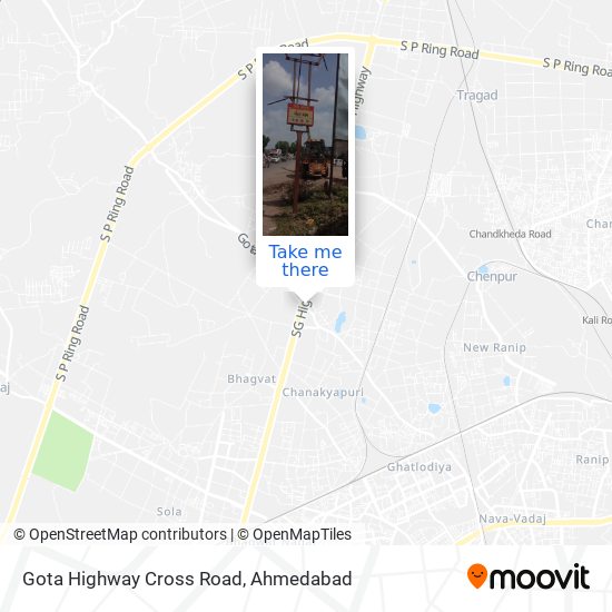 Ahmedabad From My Location How To Get To Gota Cross Road In Ahmedabad By Bus?