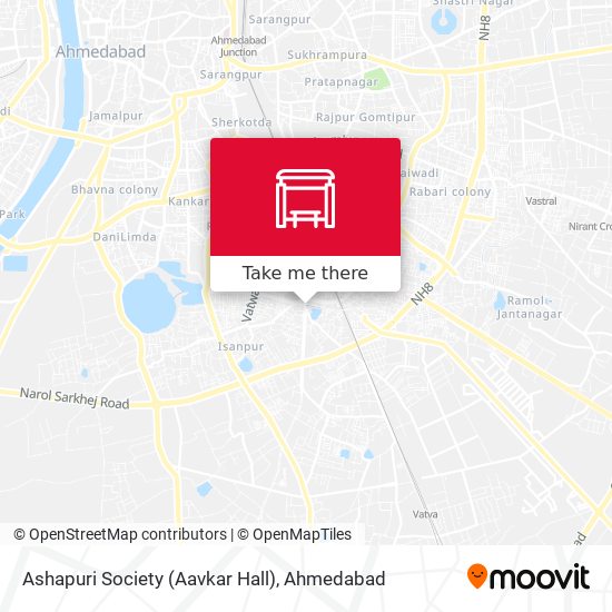 Ashapuri Society (Aavkar Hall) map