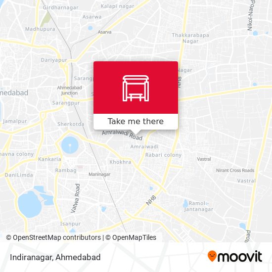 Indiranagar map