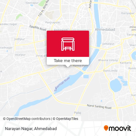 Narayan Nagar map