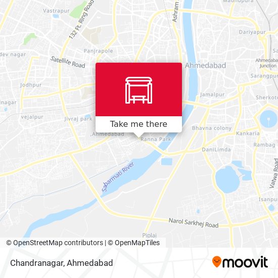 Chandranagar map