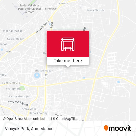 Vinayak Park map