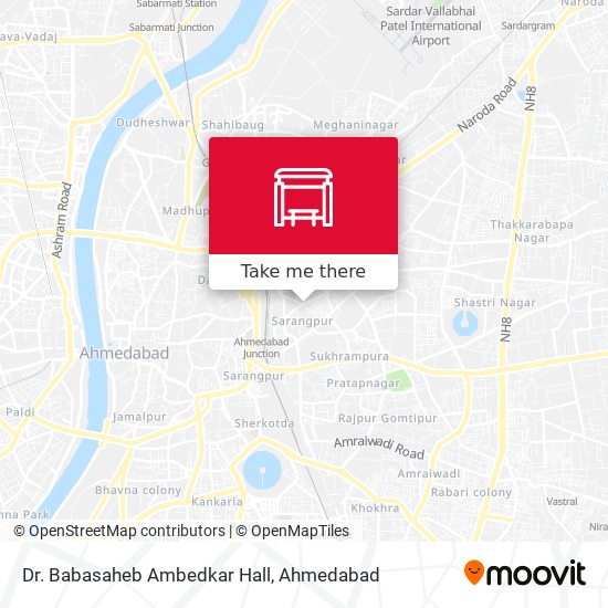 Dr. Babasaheb Ambedkar Hall map