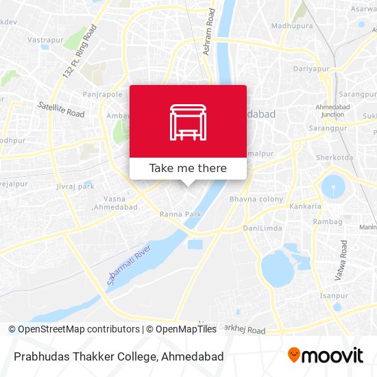Prabhudas Thakker College map