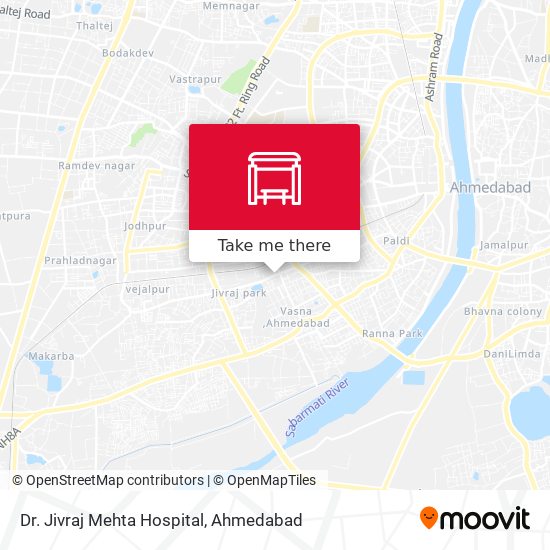 Dr. Jivraj Mehta Hospital map
