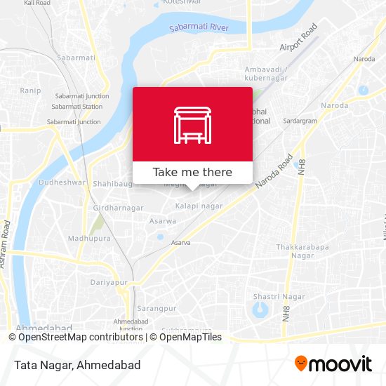 Tata Nagar map