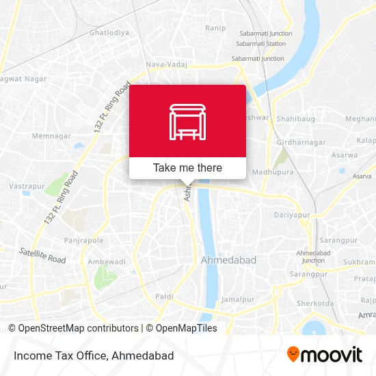 Income Tax Office map