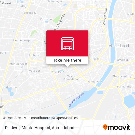 Dr. Jivraj Mehta Hospital map