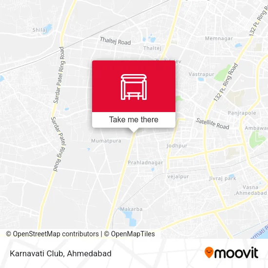 Karnavati Club map