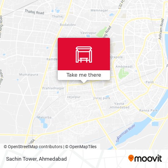 Sachin Tower map