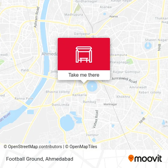 Football Ground map