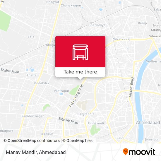 Manav Mandir map