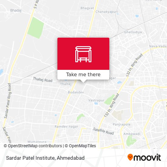 Sardar Patel Institute map