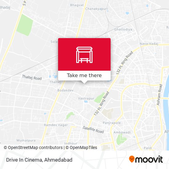 Drive In Cinema map