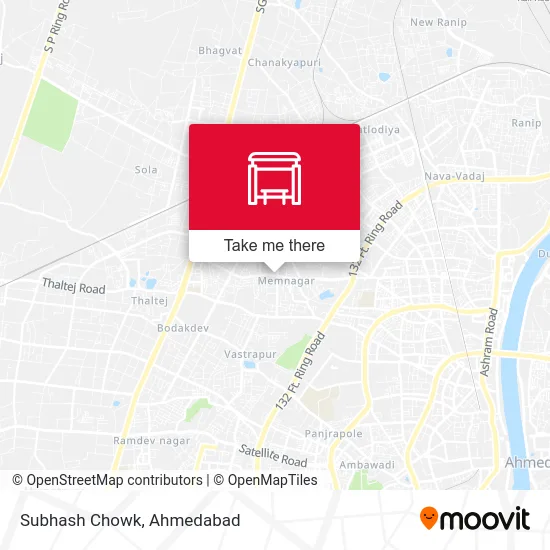 Subhash Chowk map