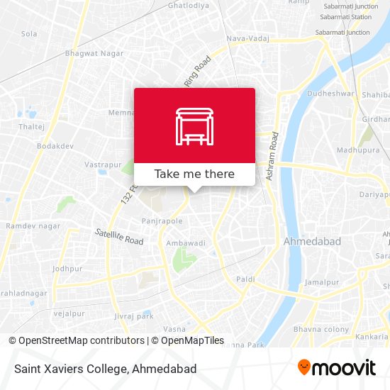 Saint Xaviers College map