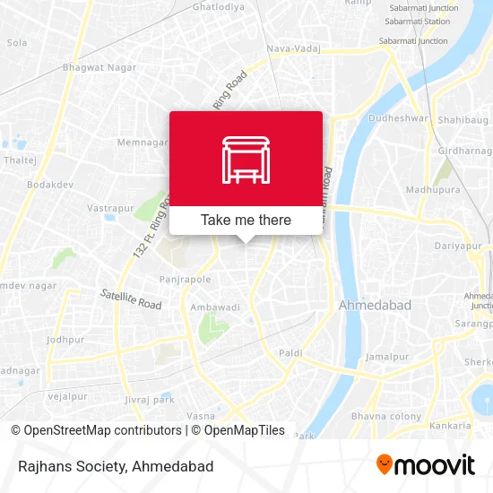 Rajhans Society map