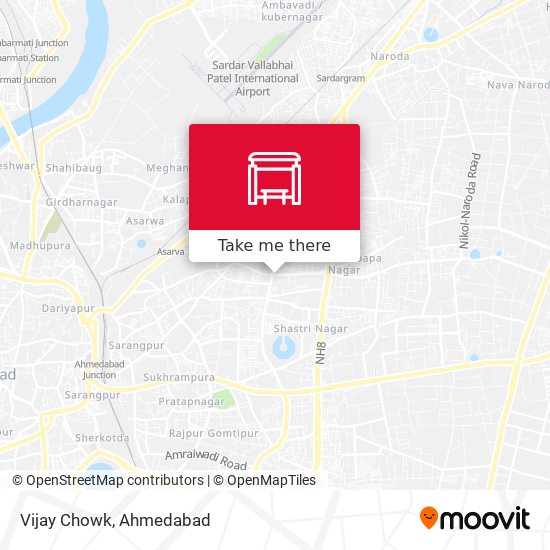 Vijay Chowk map