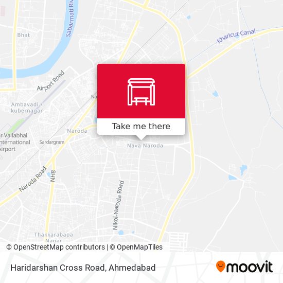 Haridarshan Cross Road map