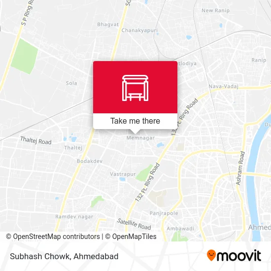 Subhash Chowk map