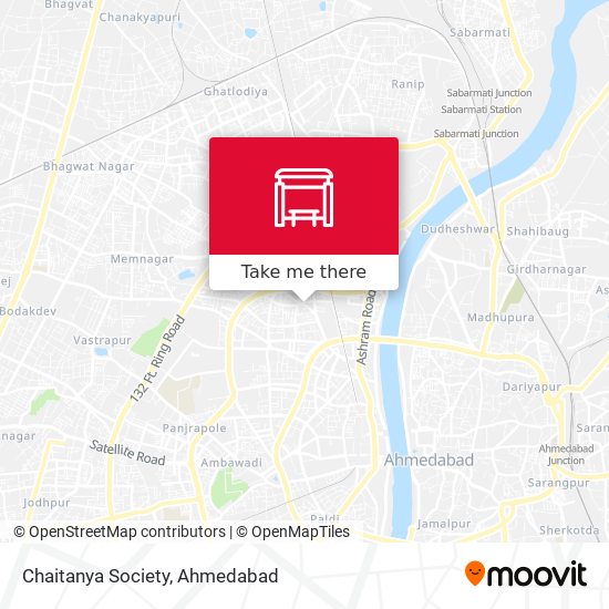 Chaitanya Society map