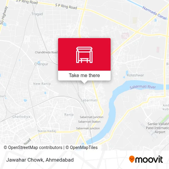 Jawahar Chowk map