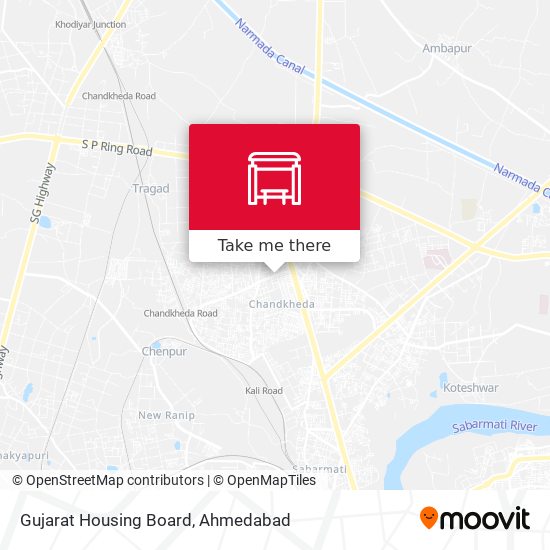 Gujarat Housing Board map