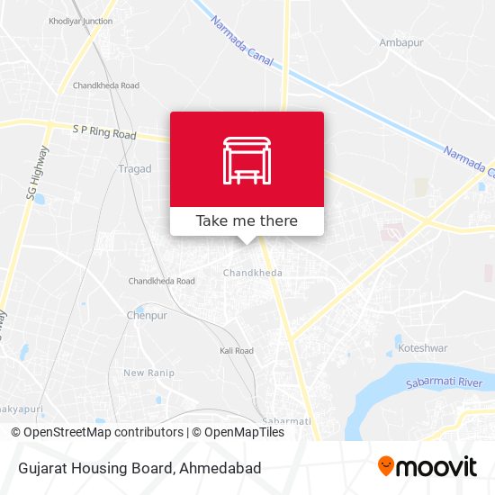 Gujarat Housing Board map