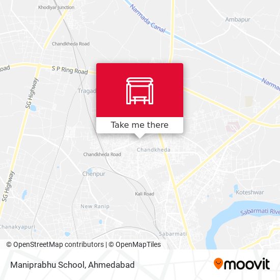 Maniprabhu School map