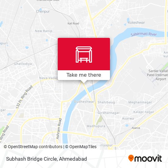 Subhash Bridge Circle map