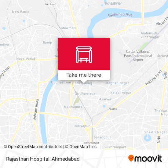 Rajasthan Hospital map