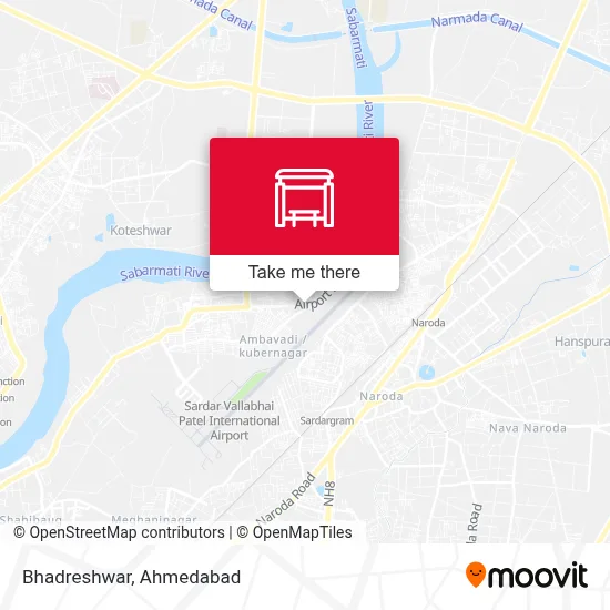 Bhadreshwar map
