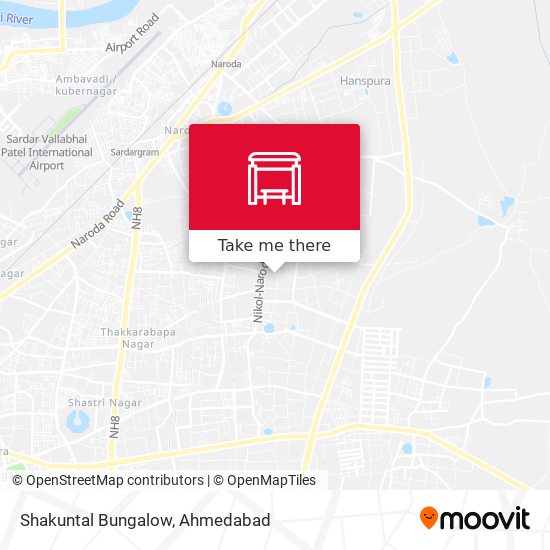 Shakuntal Bungalow map