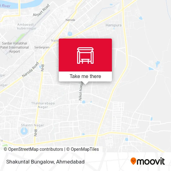 Shakuntal Bungalow map