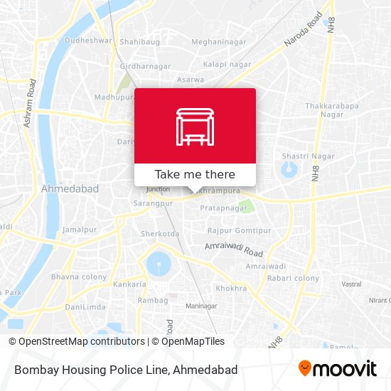 Bombay Housing Police Line map