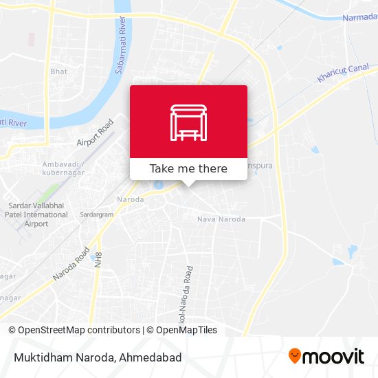 Muktidham Naroda map